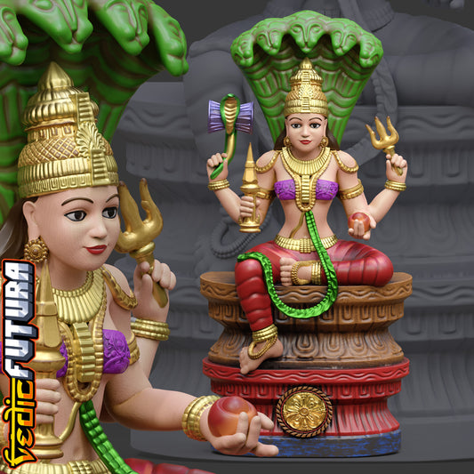 Shakti as Mariamman: Serpent-Crowned Protector