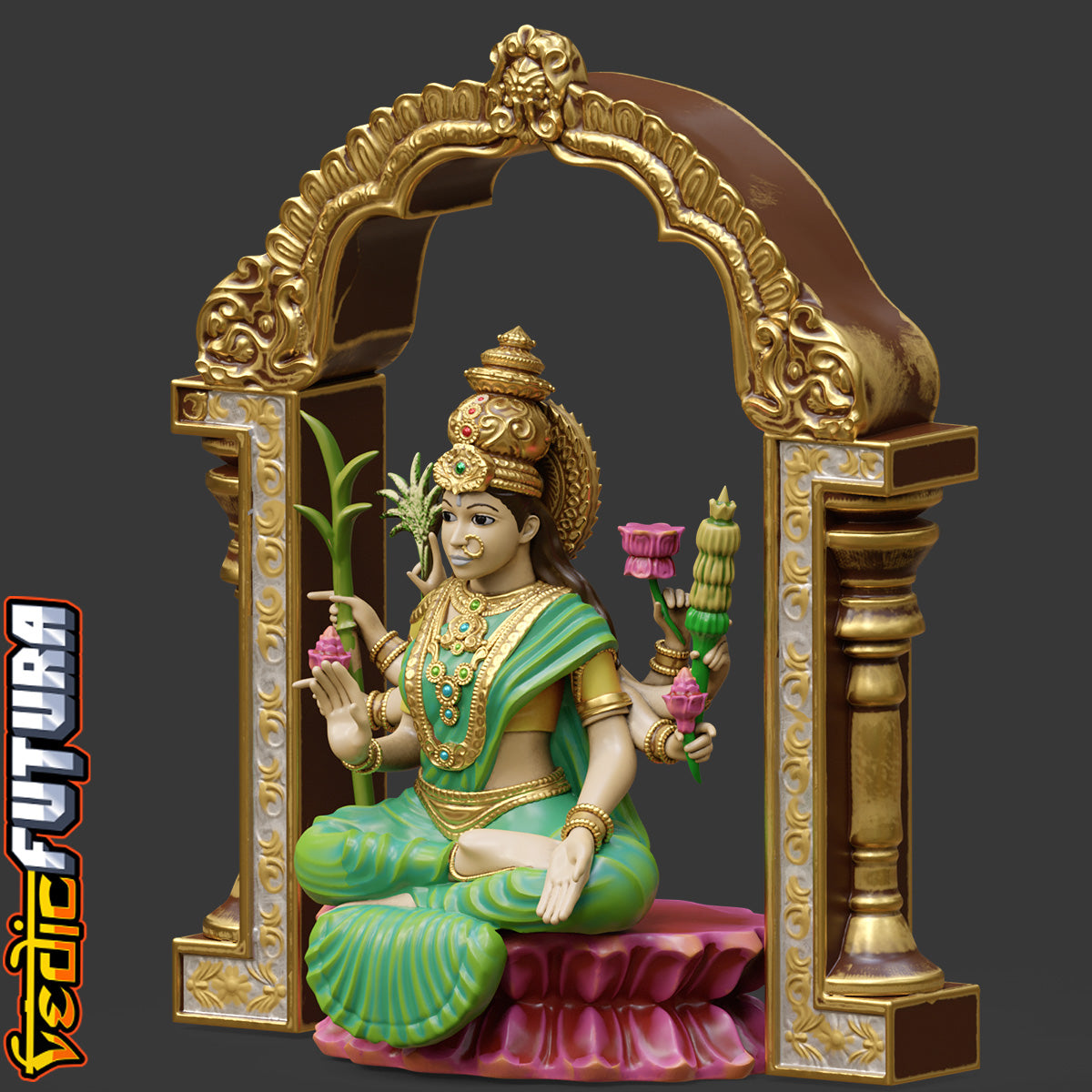 Dhanya Lakshmi: Giver of Grains and Nourishment