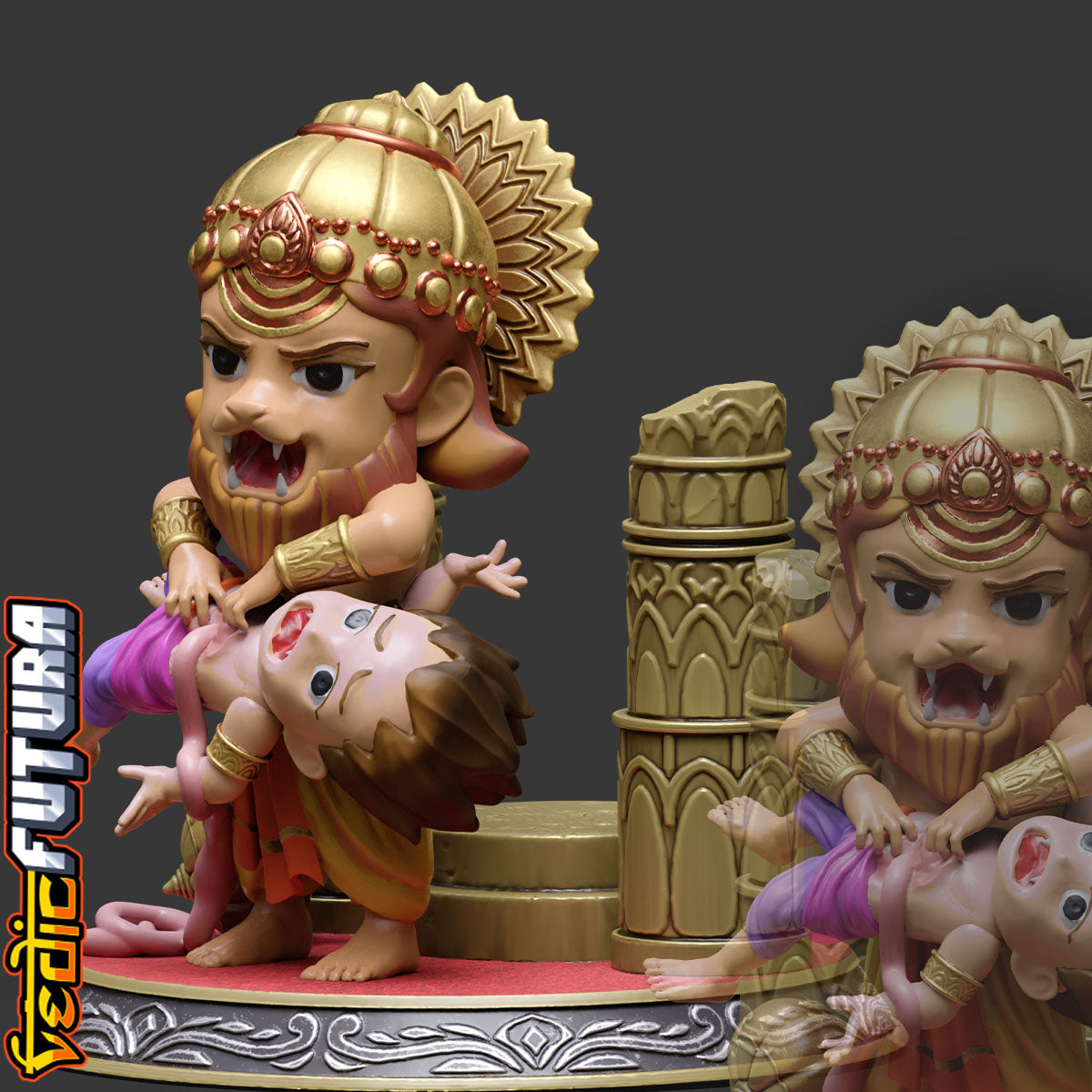 Narasimha Chibi: The Slayer of Hiranyakashipu